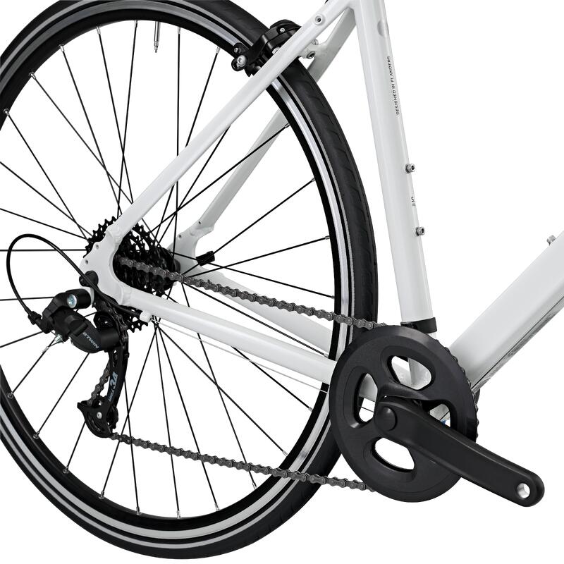 Bicicleta de Estrada EDR EASY VAN RYSEL Branco