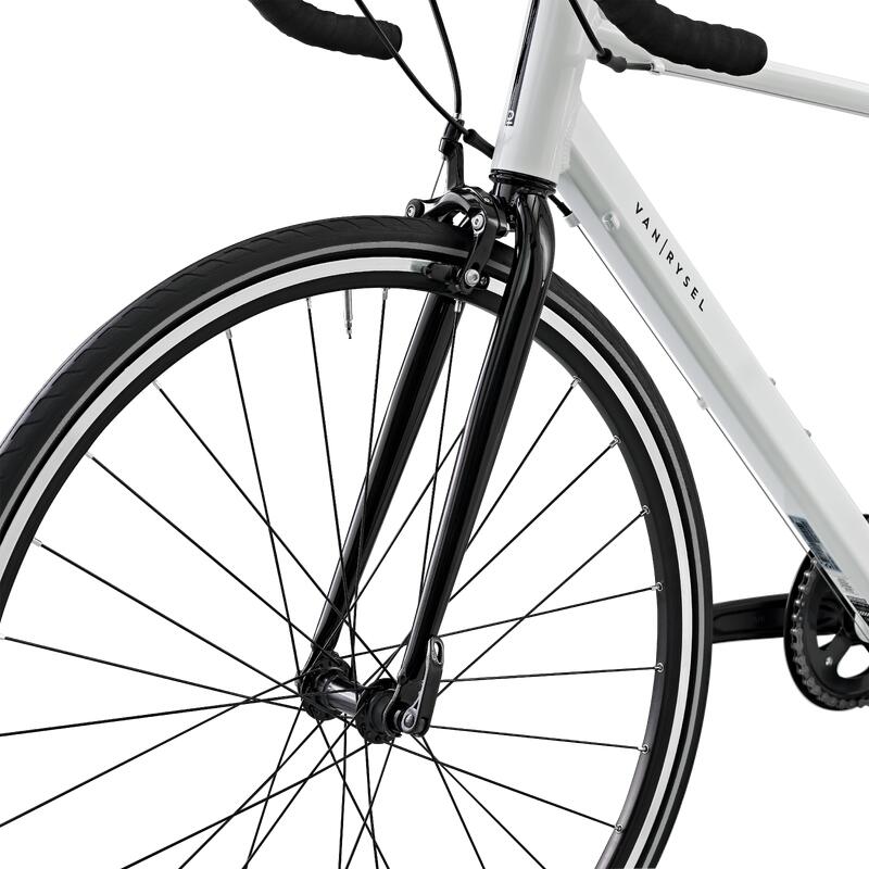 Bicicleta de Estrada EDR EASY VAN RYSEL Branco