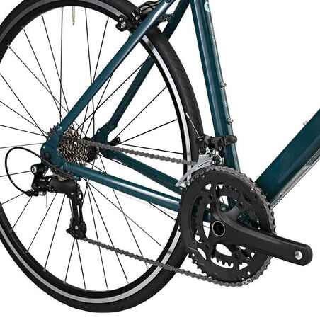 Women's Road Bike Regular Microshift - Green