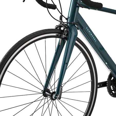 Women's Road Bike Regular Microshift - Green