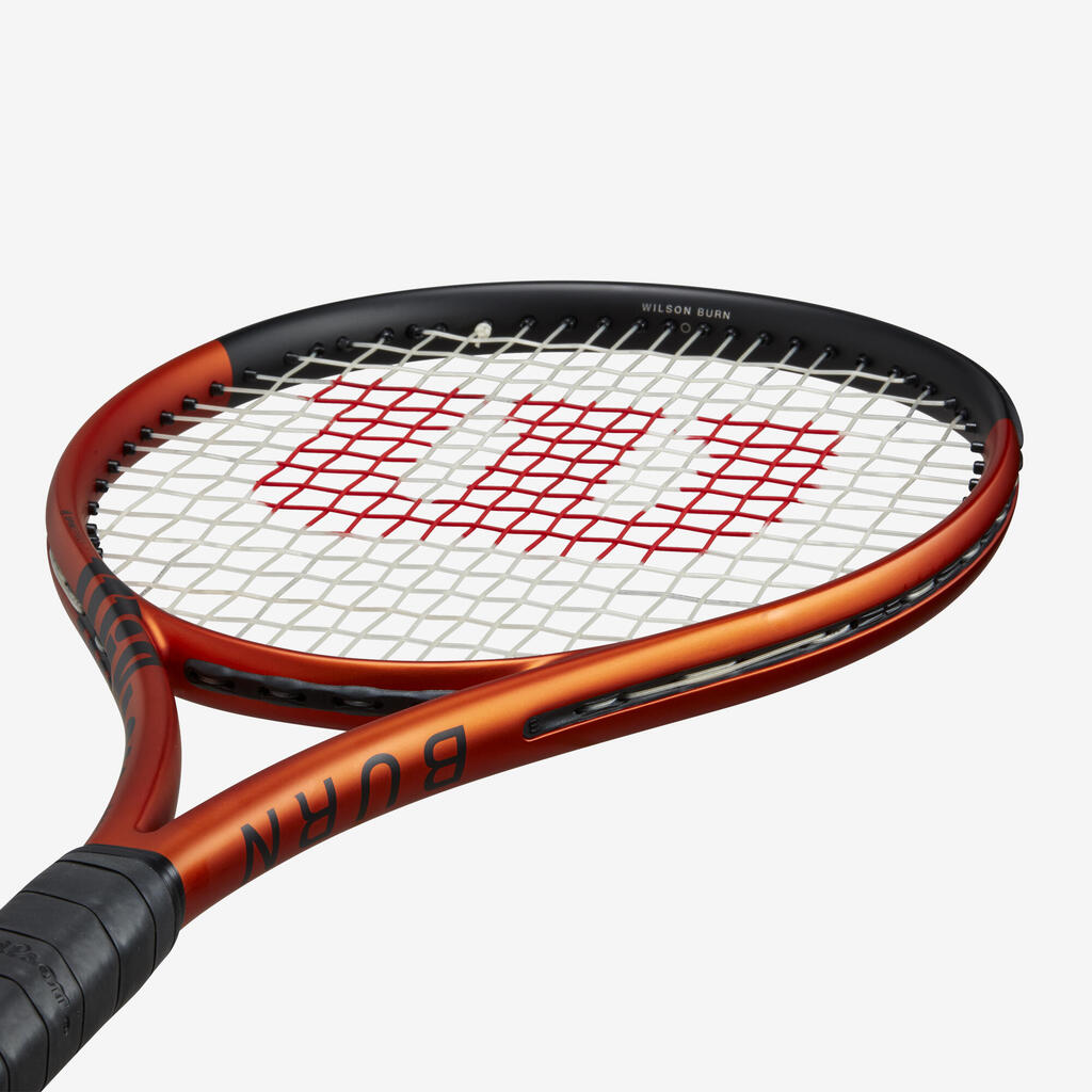 Narandžasti raket za tenis BURN 100LS V5.0 280 g za odrasle