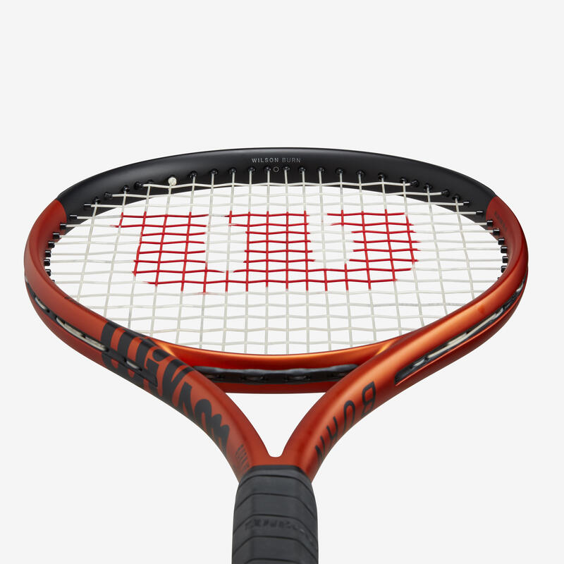 TENNISRACKET VOOR VOLWASSENEN BURN 100LS V5.0 ORANJE 280 G