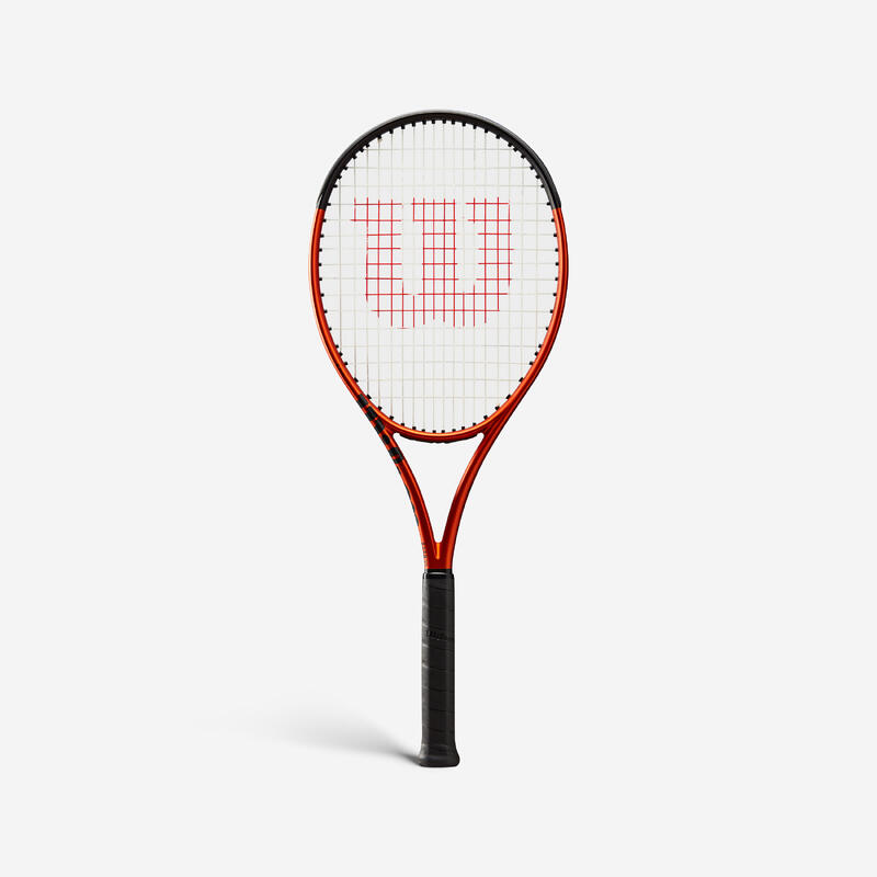 RAQUETE DE TÉNIS ADULTO - WILSON BURN 100LS V5.0 LARANJA 280G