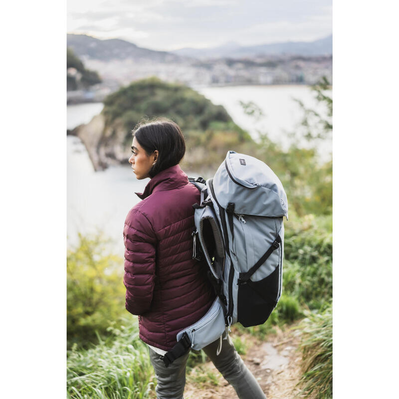 DAMESRUGZAK VOOR BACKPACKEN TRAVEL 900 50+6L KOFFEROPENING
