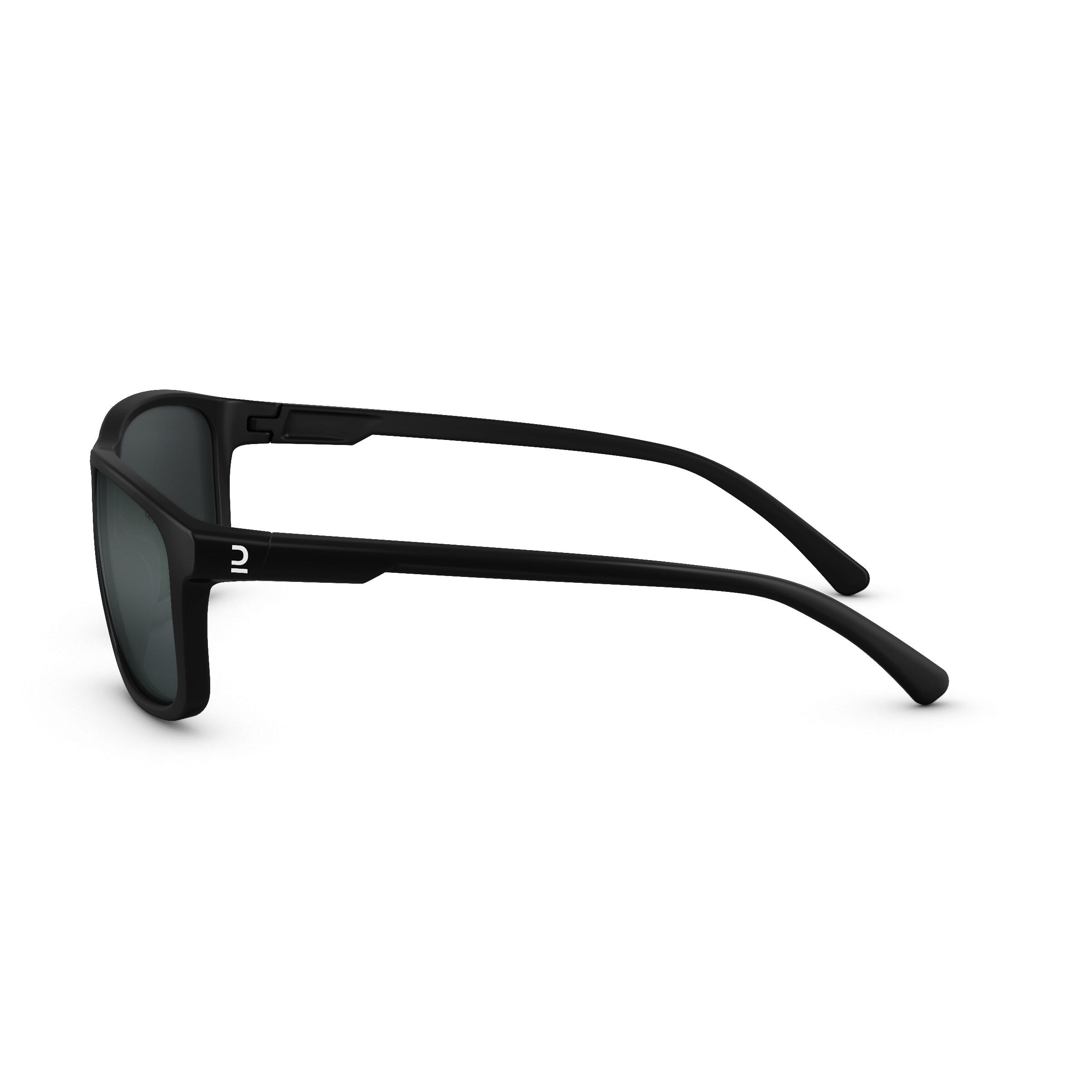 Hiking Category 3 Sunglasses - MH 100 - smoked black, smoked black ...