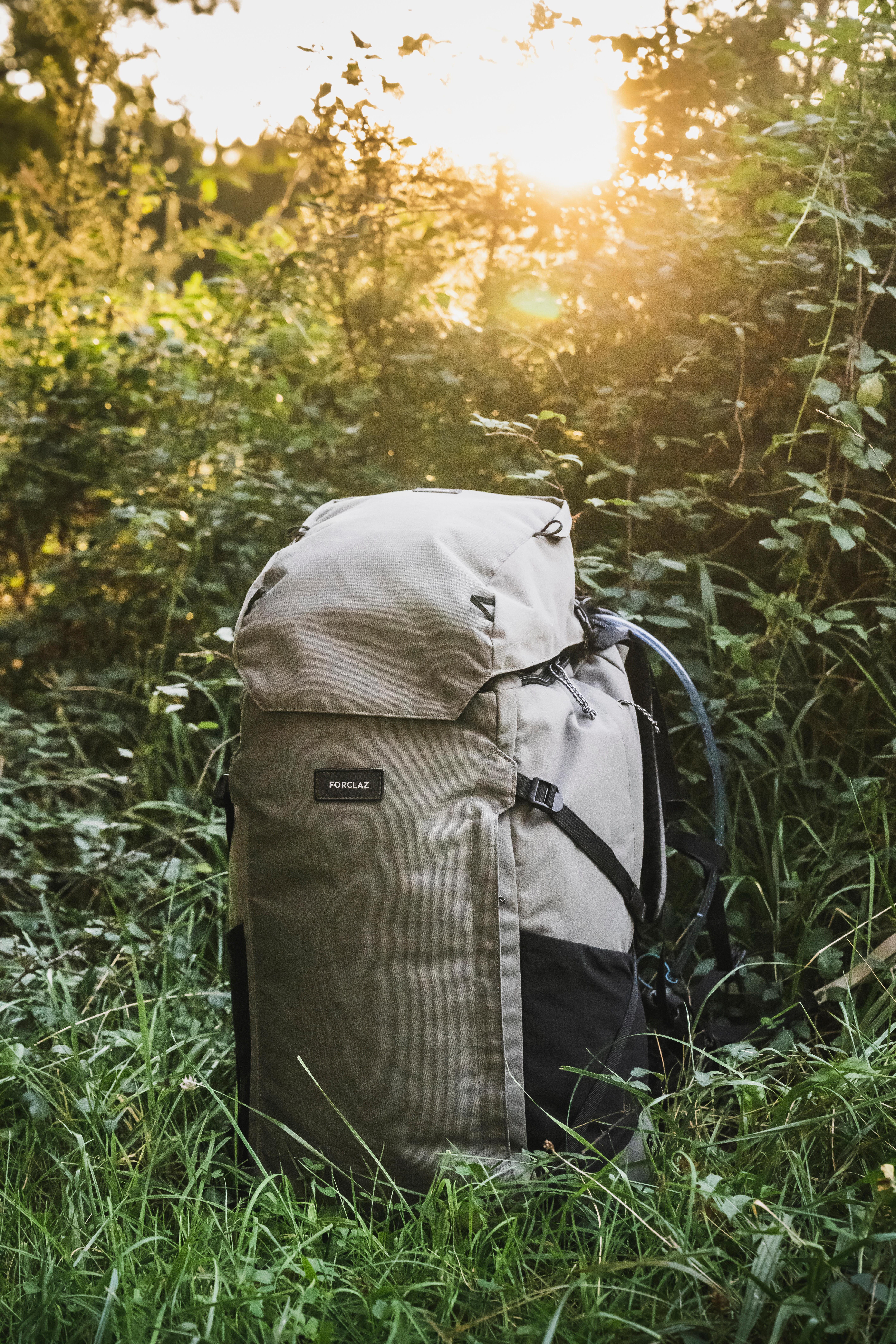 Men’s Hiking Backpack - Travel 900 Khaki - FORCLAZ