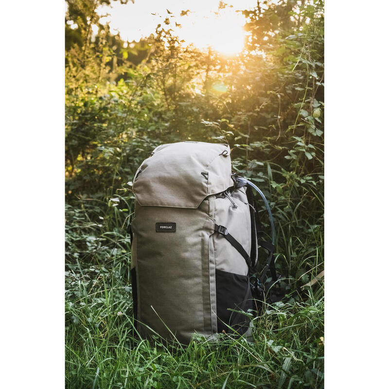 Férfi túrahátizsák utazáshoz, bőrönd típusú nyílással, 70+6 literes - Travel 900