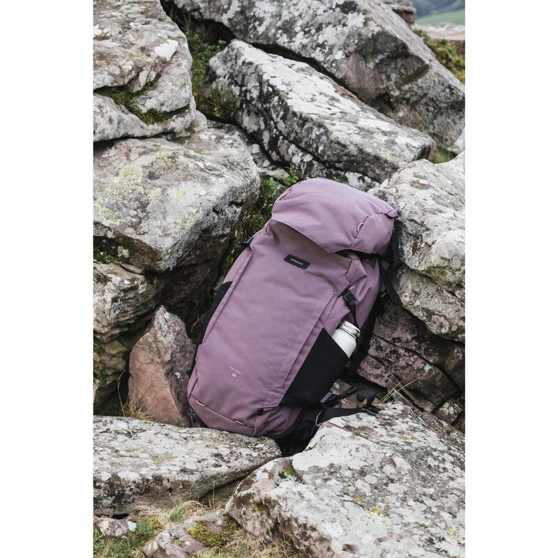 Rucsac de voiaj deschidere tip valiză 60+6L, Travel 900 maro Damă
