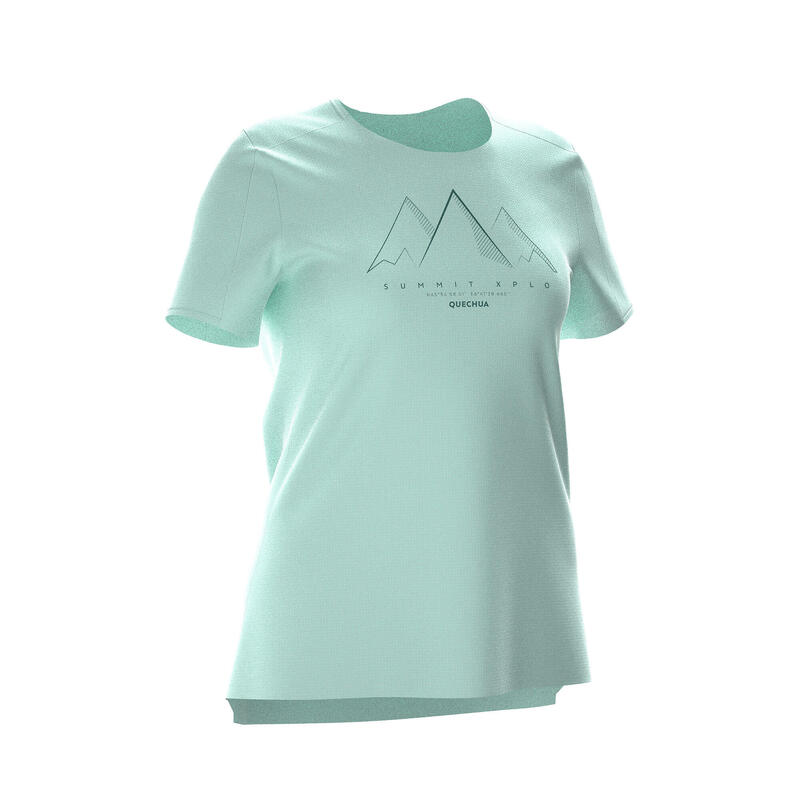 Women's Short-sleeved Hiking T-Shirt MH500