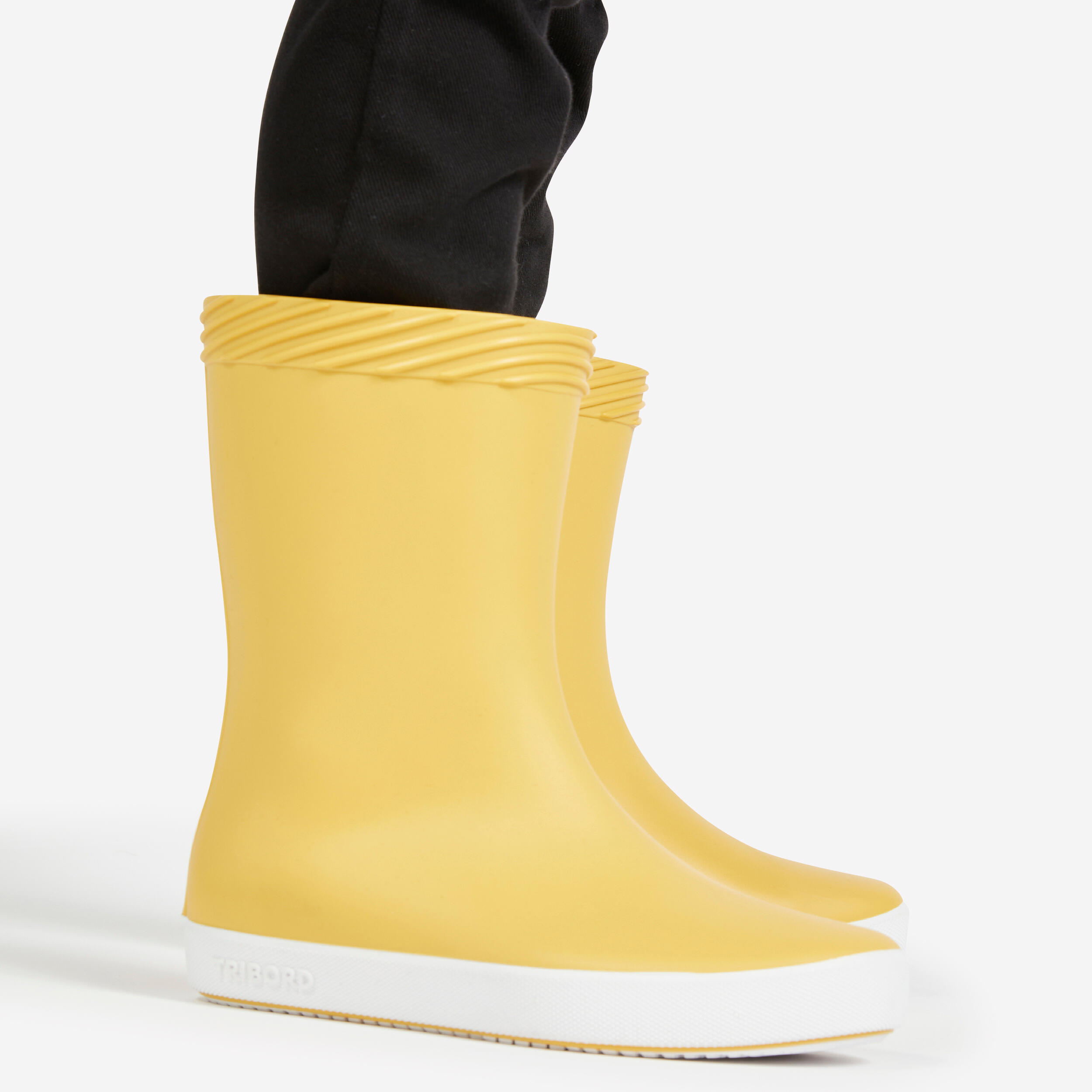 Botte de pluie enfant 100 jaune Maroc achat en ligne Decathlon