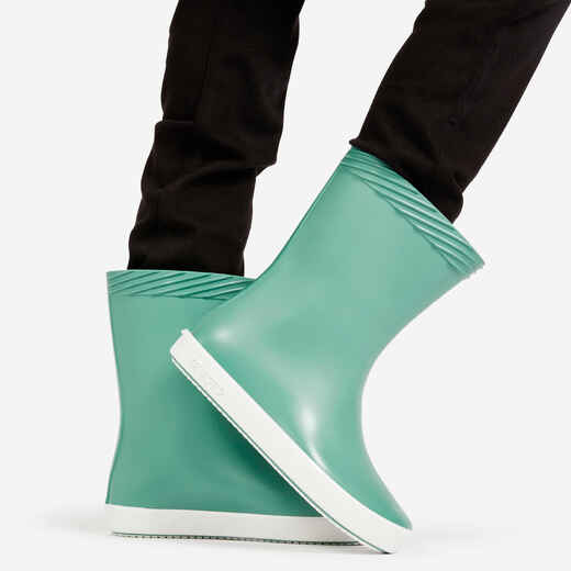 Gummistiefel Regenstiefel Kinder 100 khaki hell Decathlon