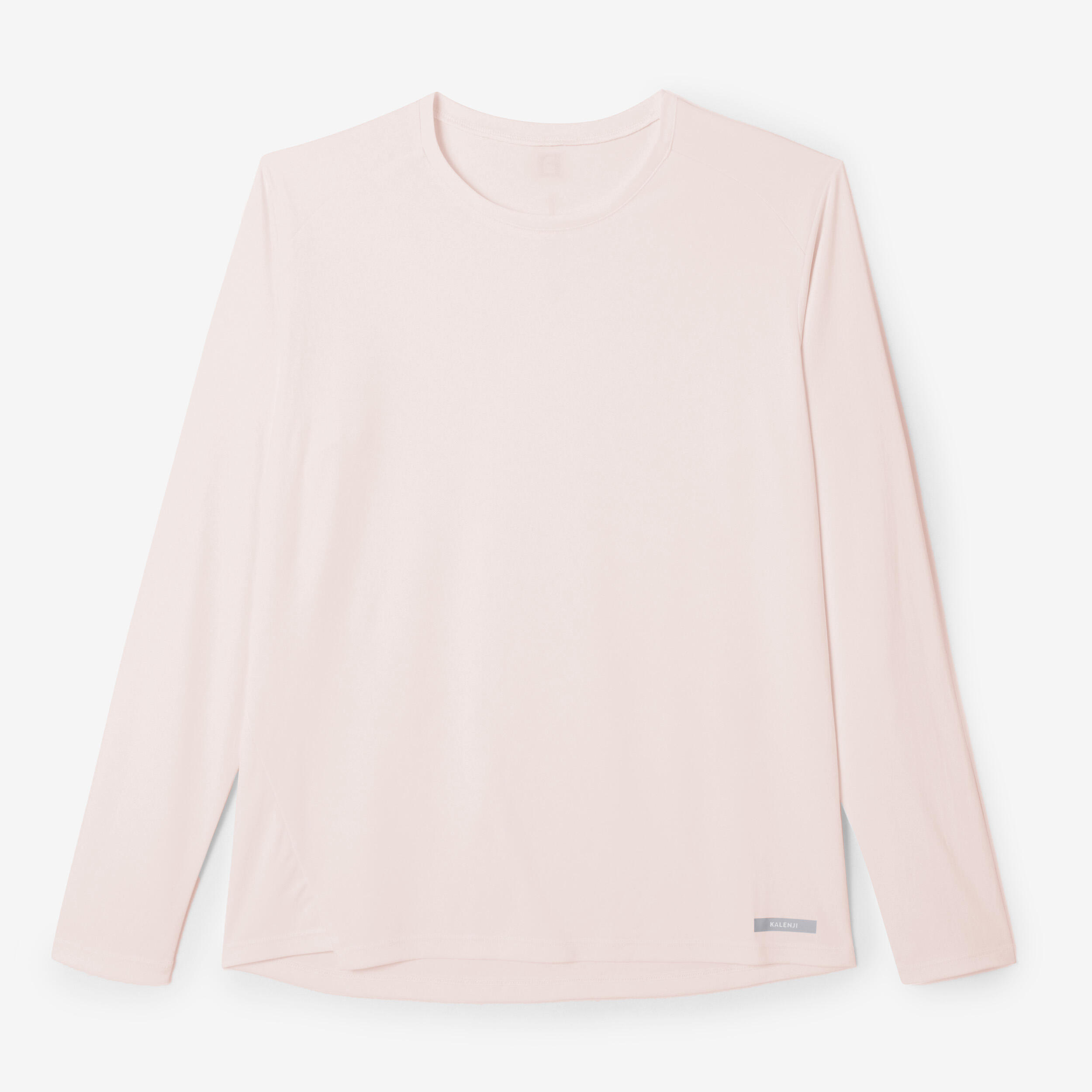 Playera de running de manga larga rosa para mujer Sun Protect 13/18
