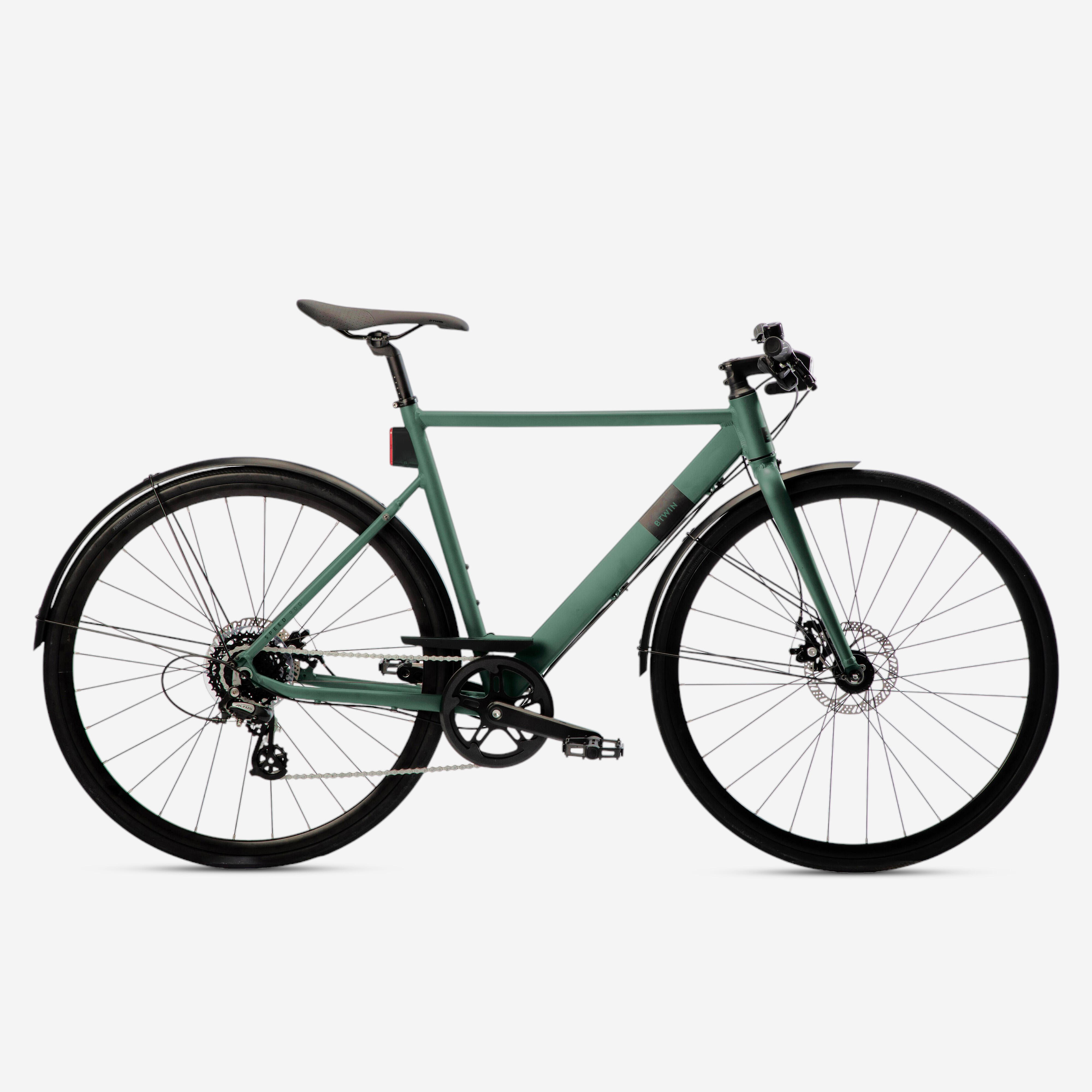 BTWIN City Bike 28 Zoll Elops Speed 900 grün | 03583787319505 BTWIN City Bike 28 Zoll Elops Speed 900 grün | 03583787319505