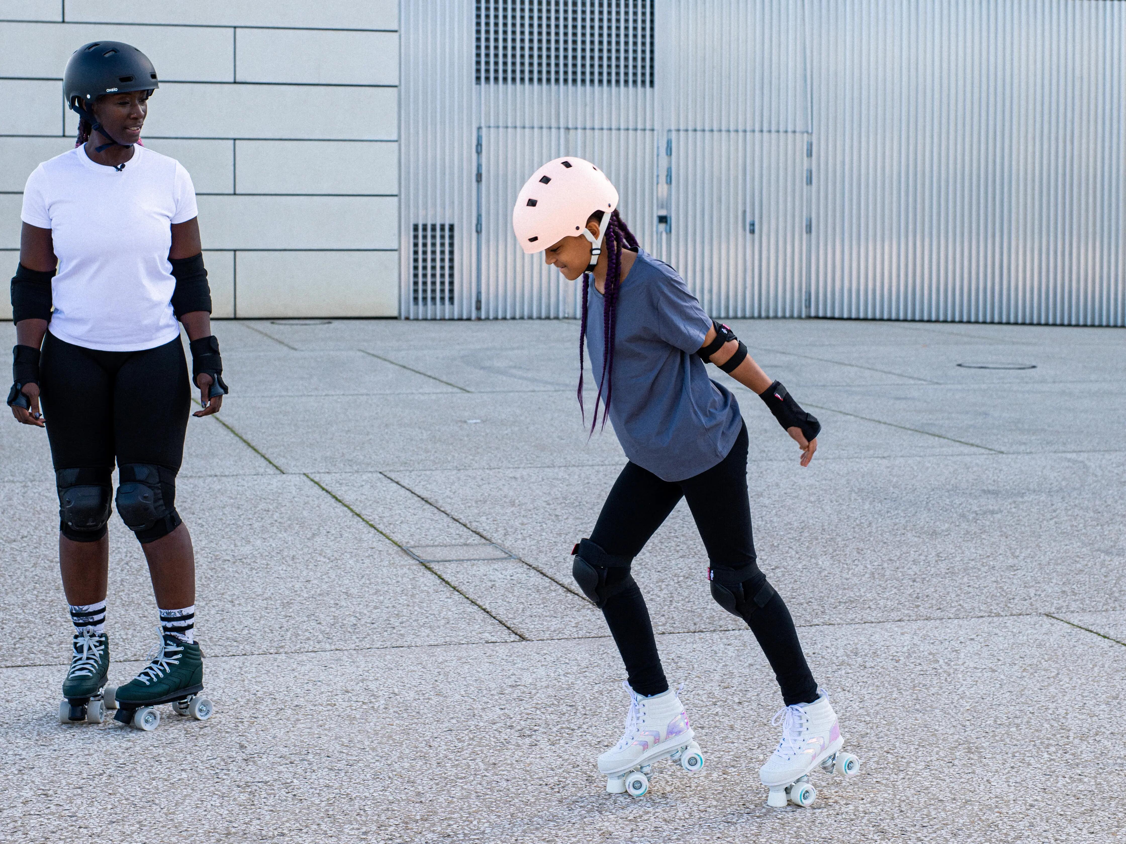 Os patins Quad 100