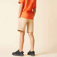 Kids' Unisex Cotton Shorts - Beige
