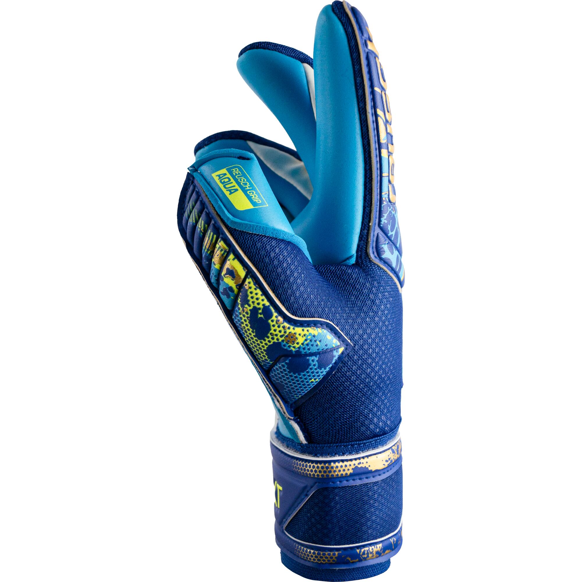 Goalkeeper Gloves Attrakt Aqua 3/9