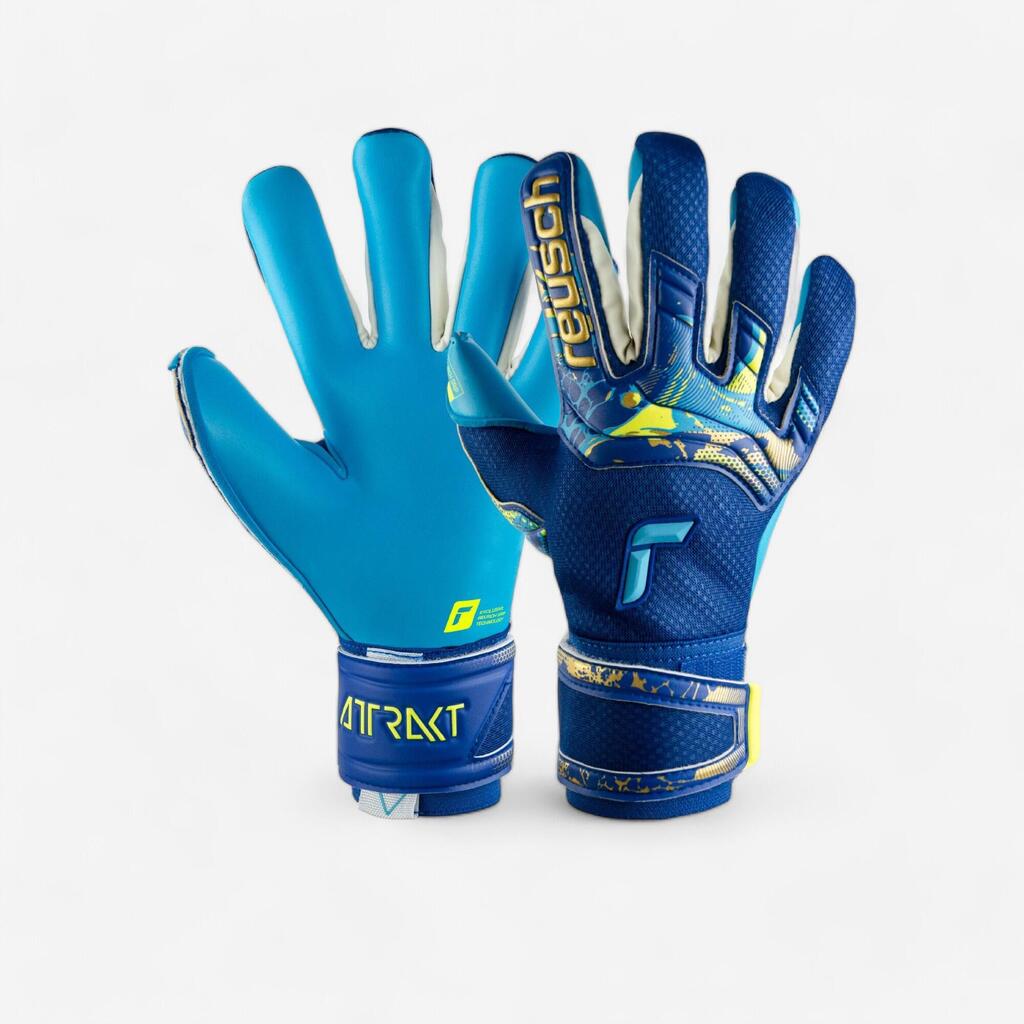 Damen/Herren Fussball Torwarthandschuhe - Reusch Attrakt Aqua