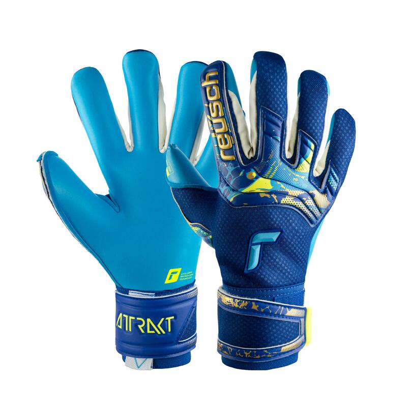 Sportout Gants de gardien de but pour enfants, gants de football avec  double protection du poignet et matériau en latex antidérapant résistant à  l'usure pour offrir une splendide protection et éviter les