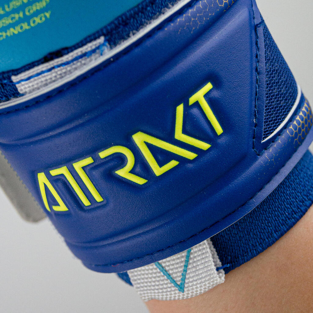 Goalkeeper Gloves Attrakt Aqua