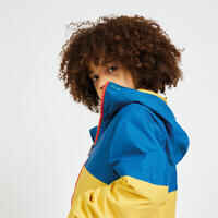 Chaqueta impermeable  Niños lluvia Sailing 100 
 Amarillo/Azul