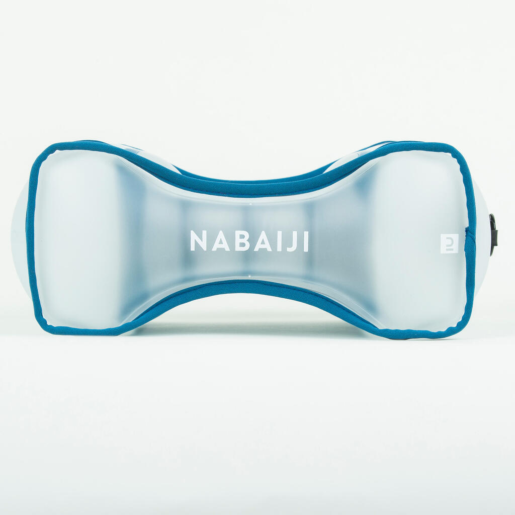 Flotador para Piernas Pullbuoy Natación 500 Azul Compacto Inflable