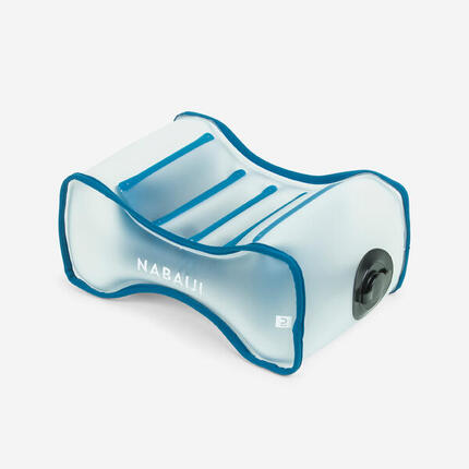 Pull buoy natation compact gonflable 500 bleu