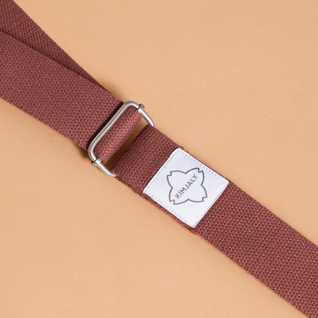 Yoga Strap - Mahogany