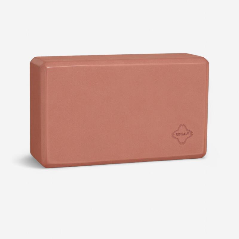 Yogablok in schuimstof oranje
