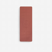 TAPIS YOGA GRIP+  V2 185 X 65 CM X 3 MM TERRACOTTA