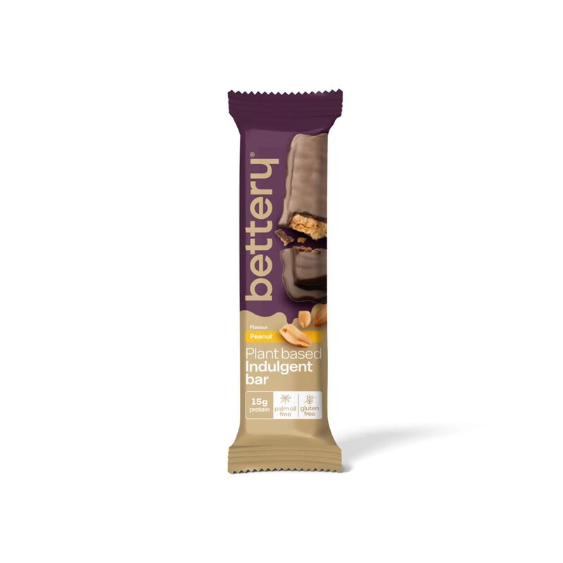 Barra Proteína Bettery Indulgent Bar Amendoin 55gr