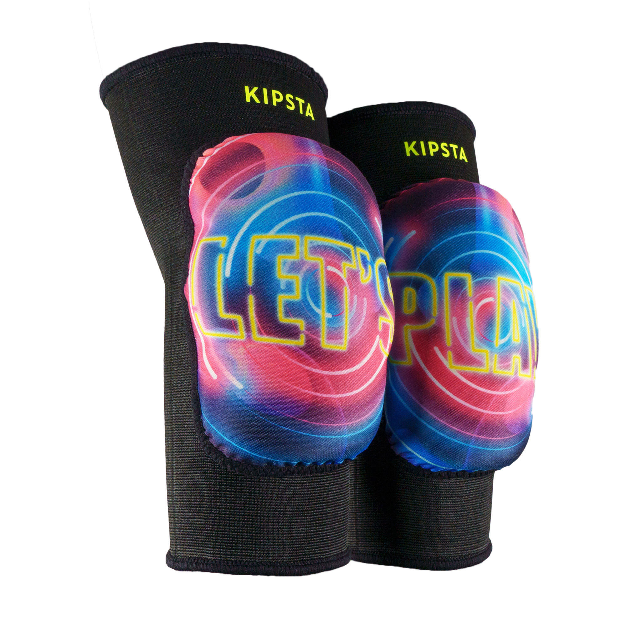 Volleyball Knee Pads VKP100 Let's Play - Black 2/5