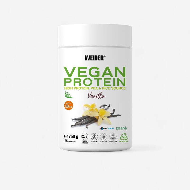 PROTEINE VEGAN 750G VANILLE WEIDER Decathlon