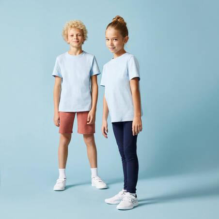 Kids' Unisex Cotton T-Shirt - Sky Blue