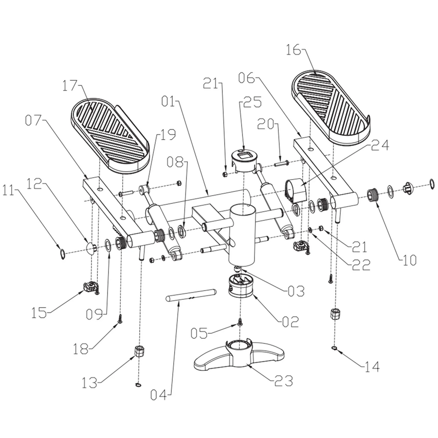 Mini stepper MS 100 2023 Decathlon Domyos