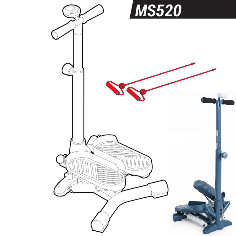 Griff & Elastikband Set - MS500/520 2023 