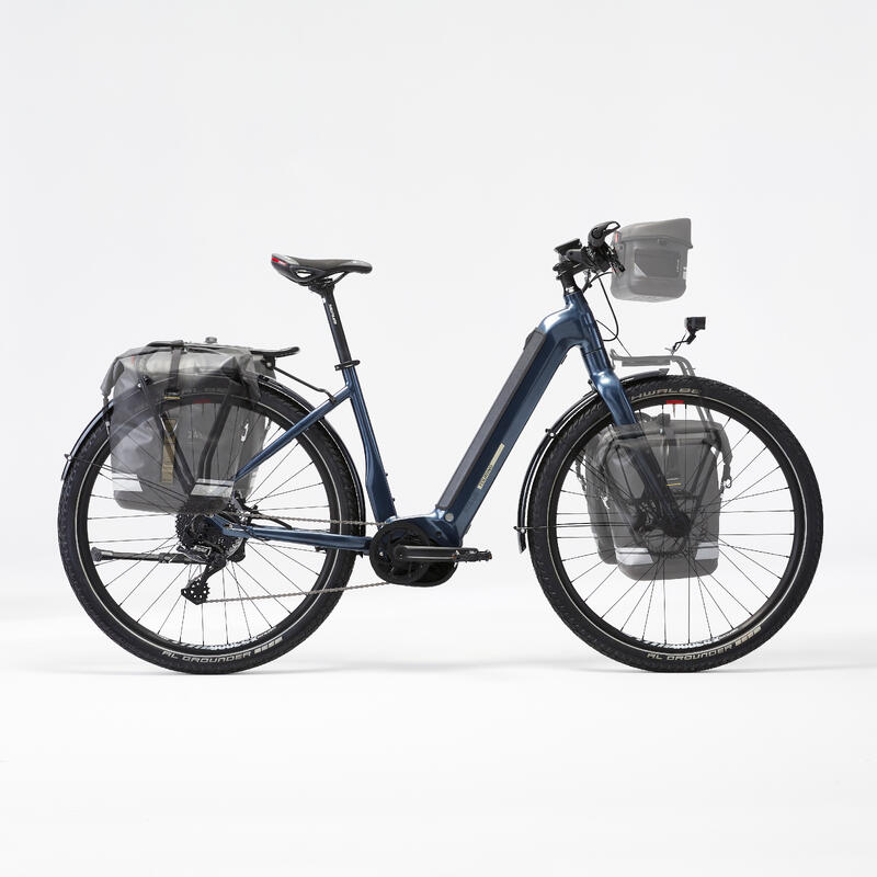 Bicicletă polivalentă electrică cu motor central puternic Bosch - Stilus E-Touring