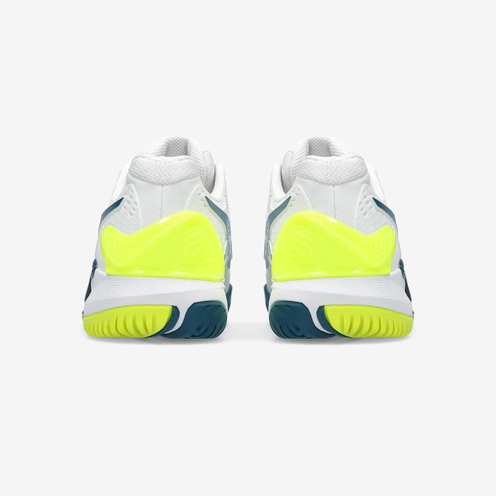 Men's Multicourt Tennis Shoes Gel Resolution 9 - White/Blue/Yellow