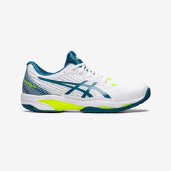 CHAUSSURE DE TENNIS HOMME MULTICOURT - ASICS GEL SOLUTION SPEED FF 2 BLANC BLEU