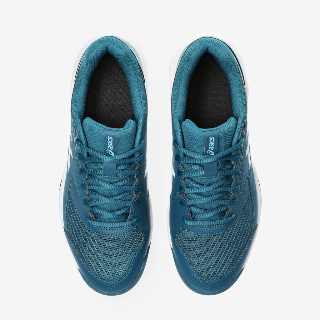 Plave muške patike za tenis na šljaci GEL DEDICATE 8