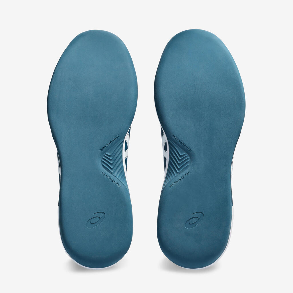Plave muške patike za tenis na šljaci GEL DEDICATE 8