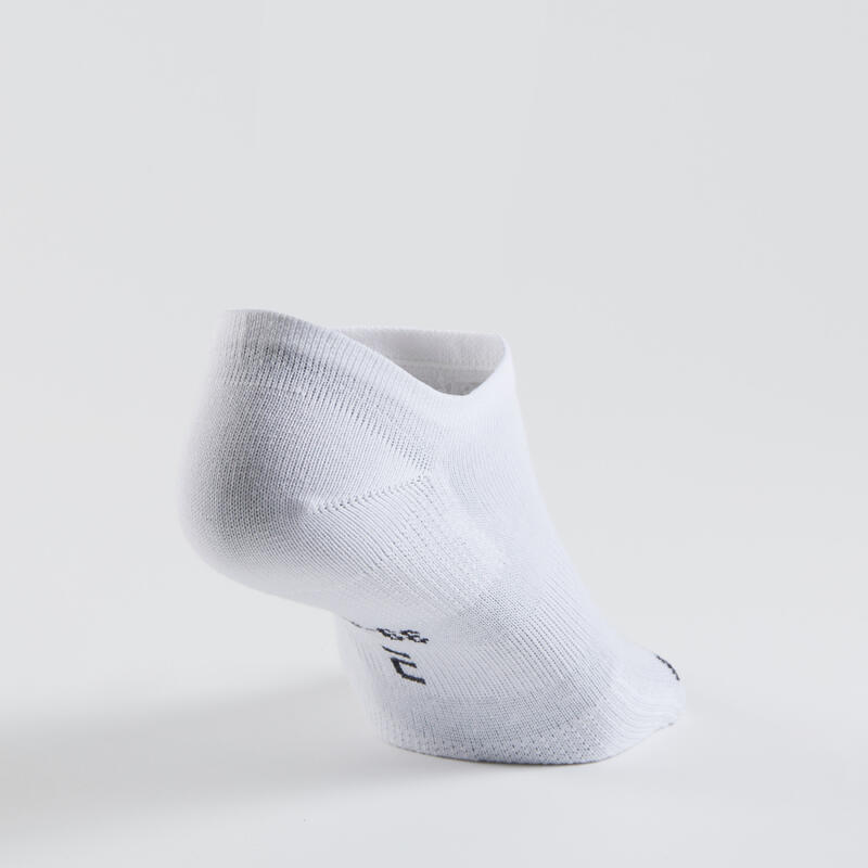 Nízké tenisové ponožky RS160 bílo-šedé 5 párů