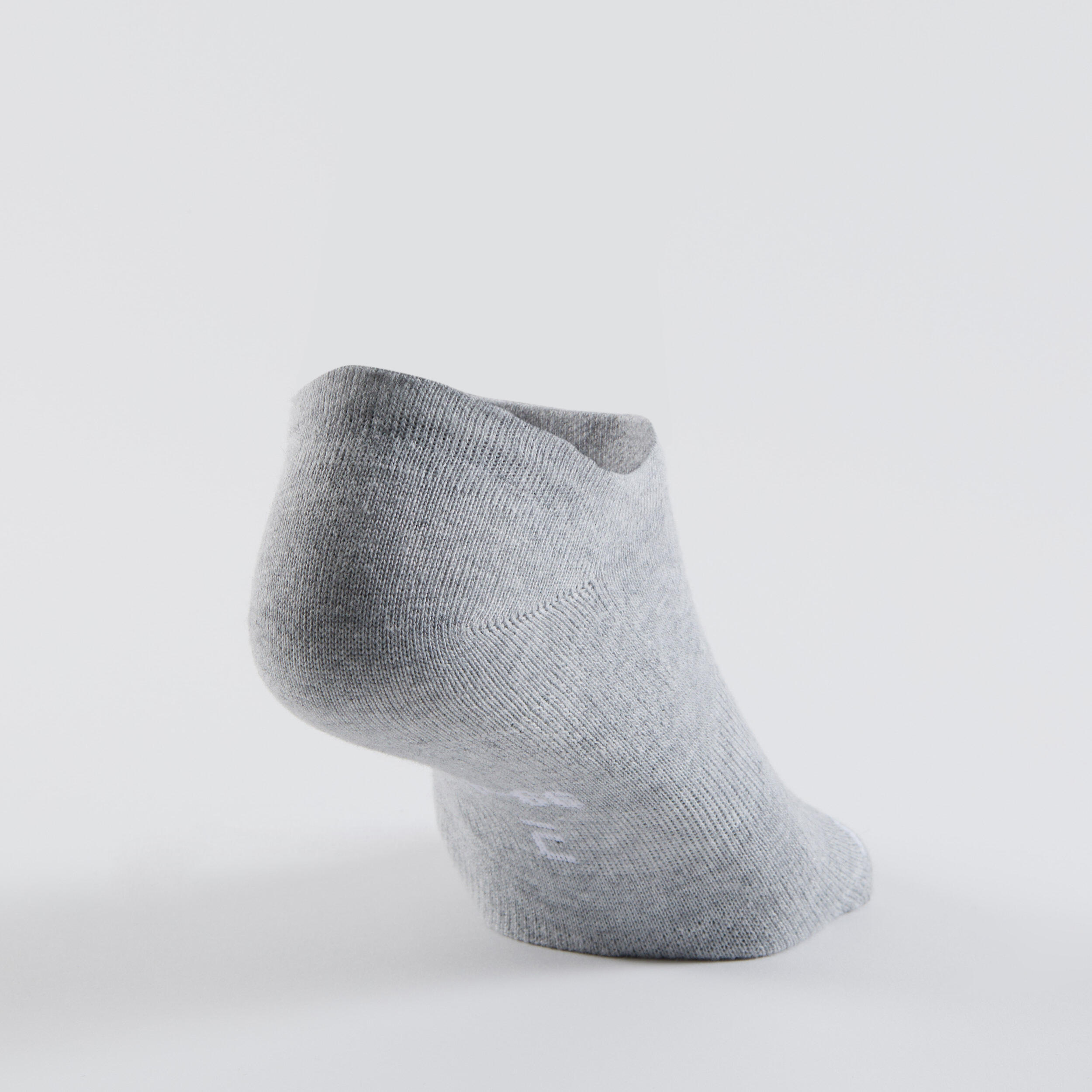 MEIAS DE DESPORTO CANO BAIXO RS 160 ADULTO BRANCO CINZENTO (5 PARES) 7/9