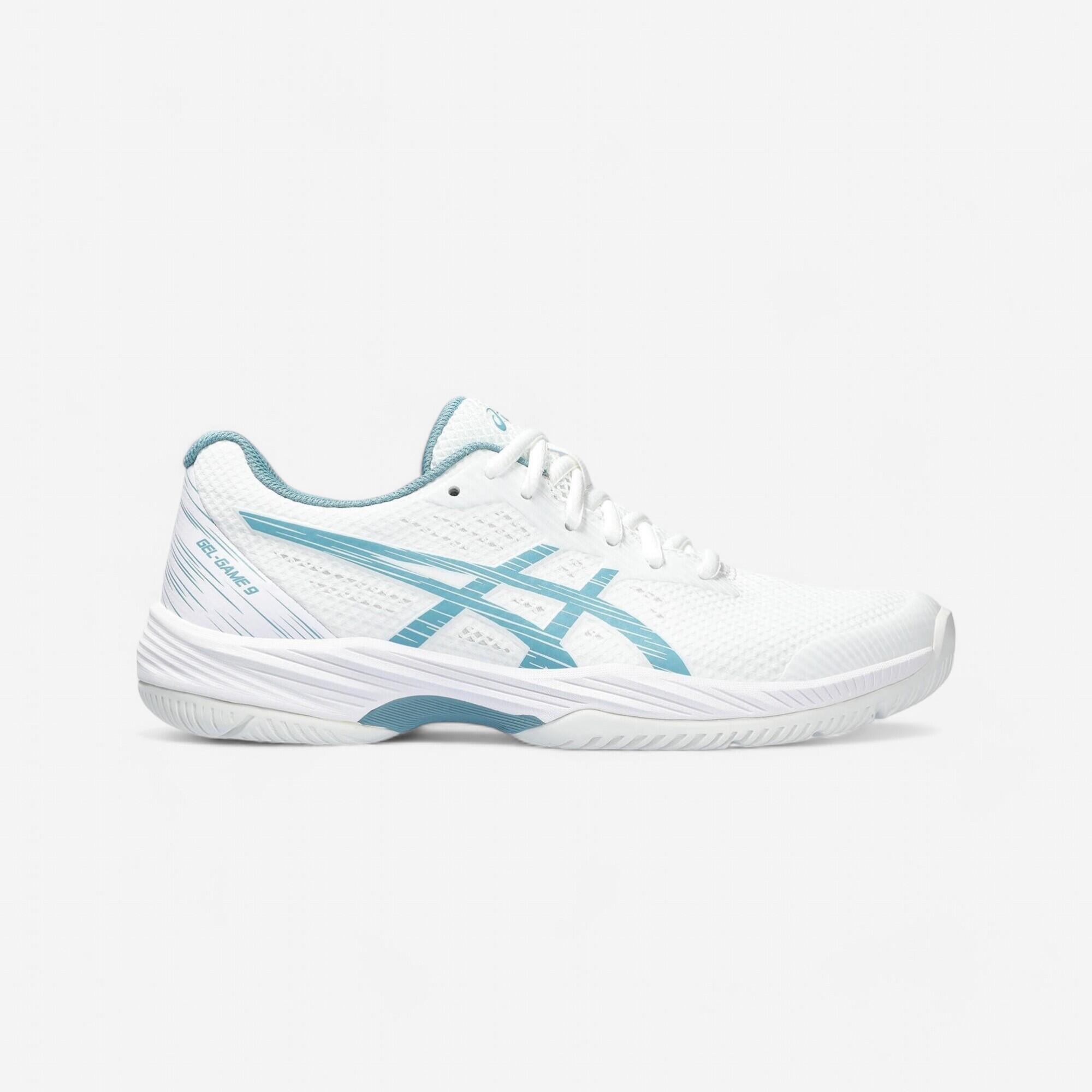 Chaussures de tennis Femme multicourt Gel Game 9 blanc bleu