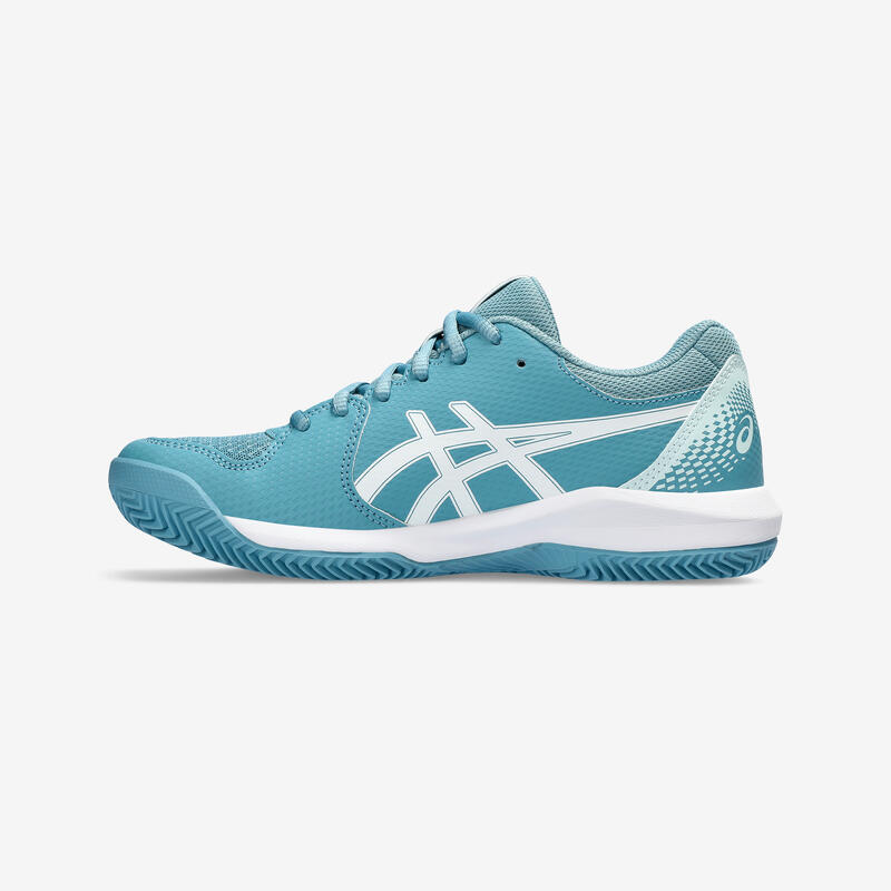 Chaussures de tennis Femme Clay - Gel Dédicate 8 Bleu Turquoise