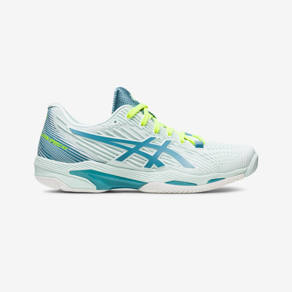 Women's Multicourt Tennis Shoes Solution Speed FF - Green/Turquoise