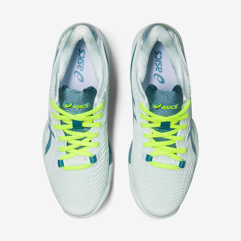 Chaussures de tennis Femme multicourt - Solution Speed FF vert turquoise