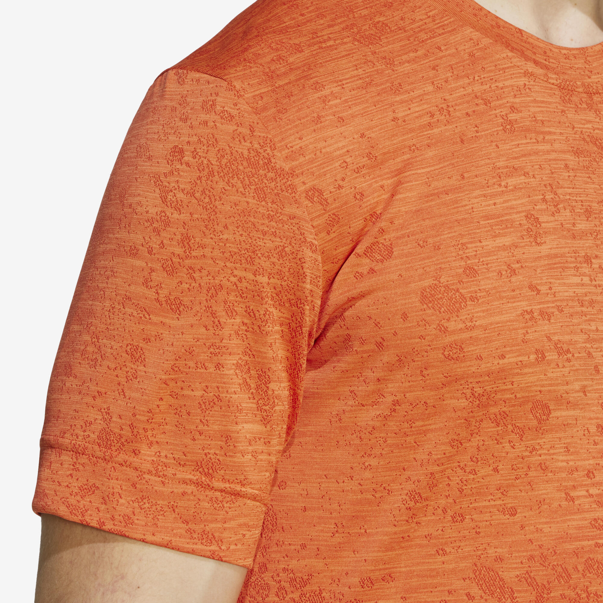 Men's Short-Sleeved Tennis T-Shirt Club - Red 7/7