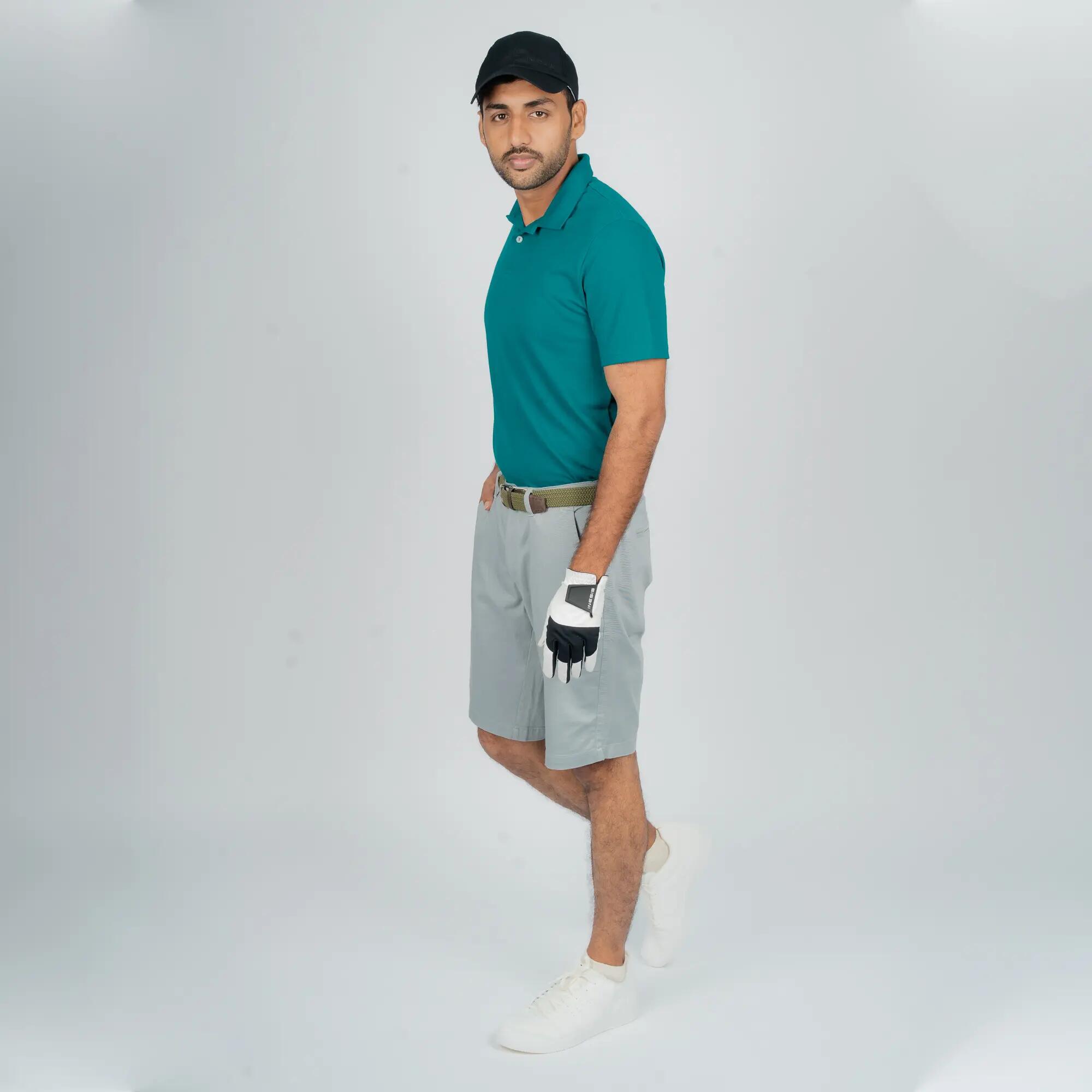 Men's Golf Polo T-shirt Green 3/5