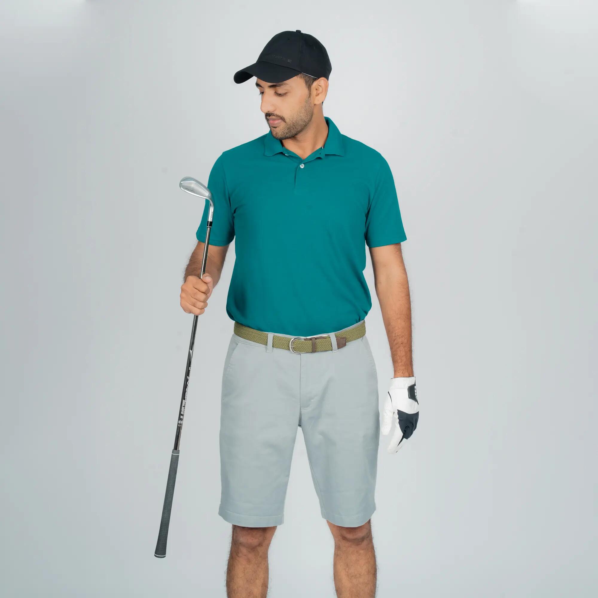 Men's Golf Polo T-shirt Green 2/5