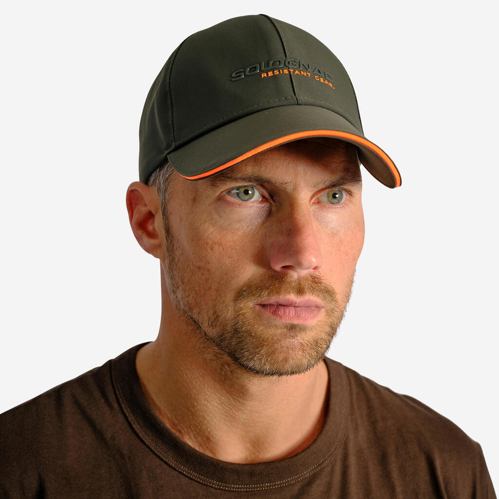 Vandens nepraleidžianti medžioklinė kepuraitė „500“, žalia